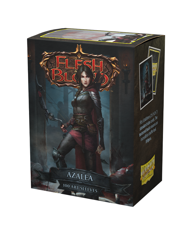 Dragon Shield: Standard 100ct Art Sleeves - Flesh and Blood (Azalea - Matte)