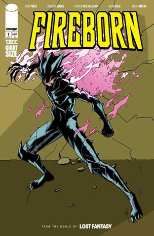 Fireborn #1 Cover B Patrick Mulholland Invincible Homage Variant
