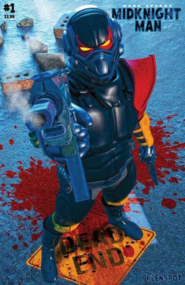 Mark Spears Midknight Man #1 (One Shot) Cover F Mark Spears Dead End Foc Add On Variant