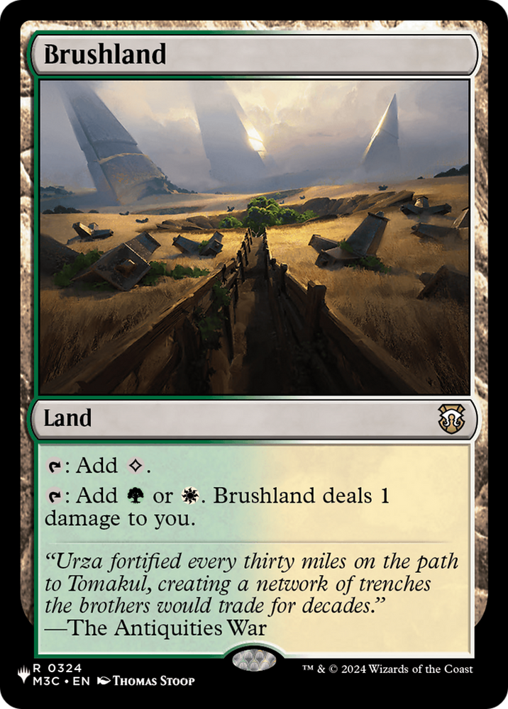 Brushland (M3C) [The List]