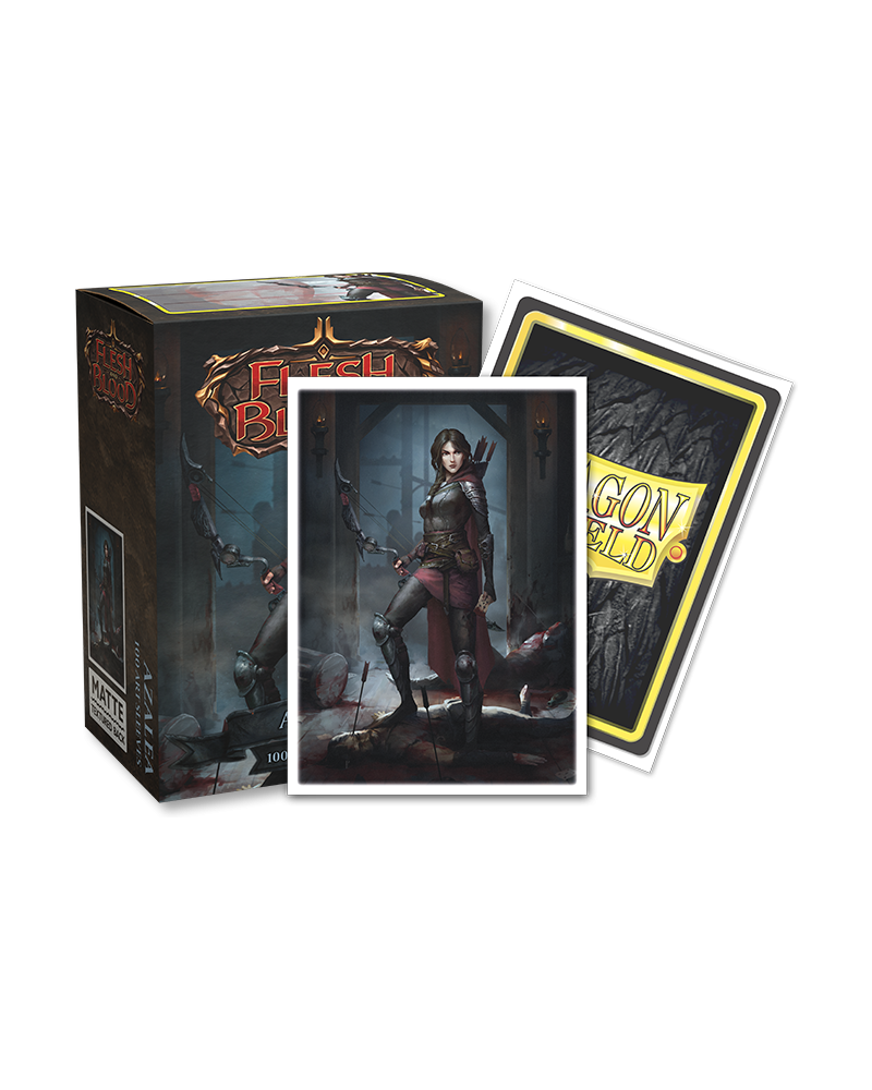Dragon Shield: Standard 100ct Art Sleeves - Flesh and Blood (Azalea - Matte)