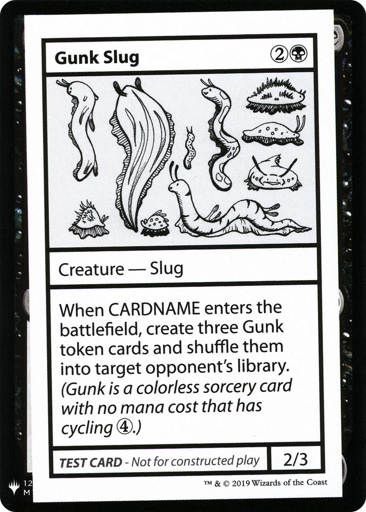 Gunk Slug [Mystery Booster Playtest Cards]