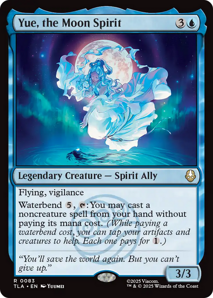 Yue, the Moon Spirit [Avatar: The Last Airbender]