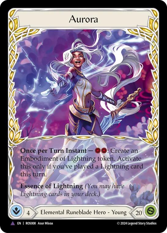 Aurora (Marvel) (Alternate Art) [ROS008] (Rosetta) Cold Foil