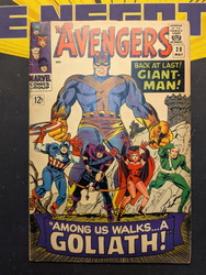 Avengers #28 - 1966 - Marvel - First Appearance of The Collector