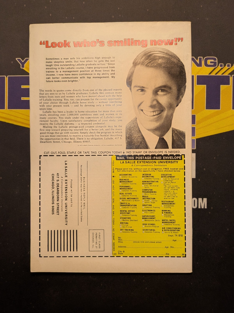 Daredevil #131 - First Appearance of Bullseye - MARVEL VALUE STAMP CUT-OUT