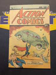 ACTION COMICS #1 Reprint 1976 Sleeping bag edition