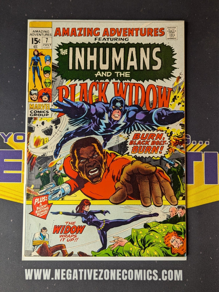 Amazing Adventures #7 - 1971 - Neal Adams art!