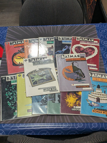 Batman The Long Halloween 1-13 Complete Set Jeph Loeb Tim Sale