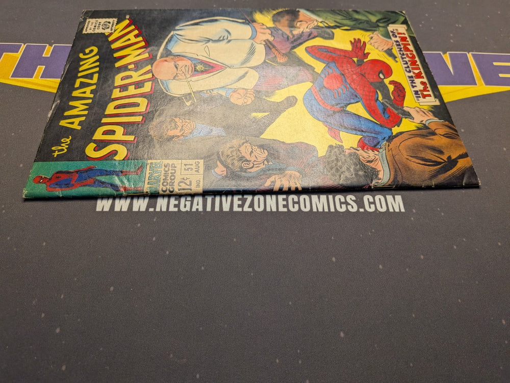 Amazing Spider-Man #51 - 2nd Appearance and first cover of Kingpin! - VG/F