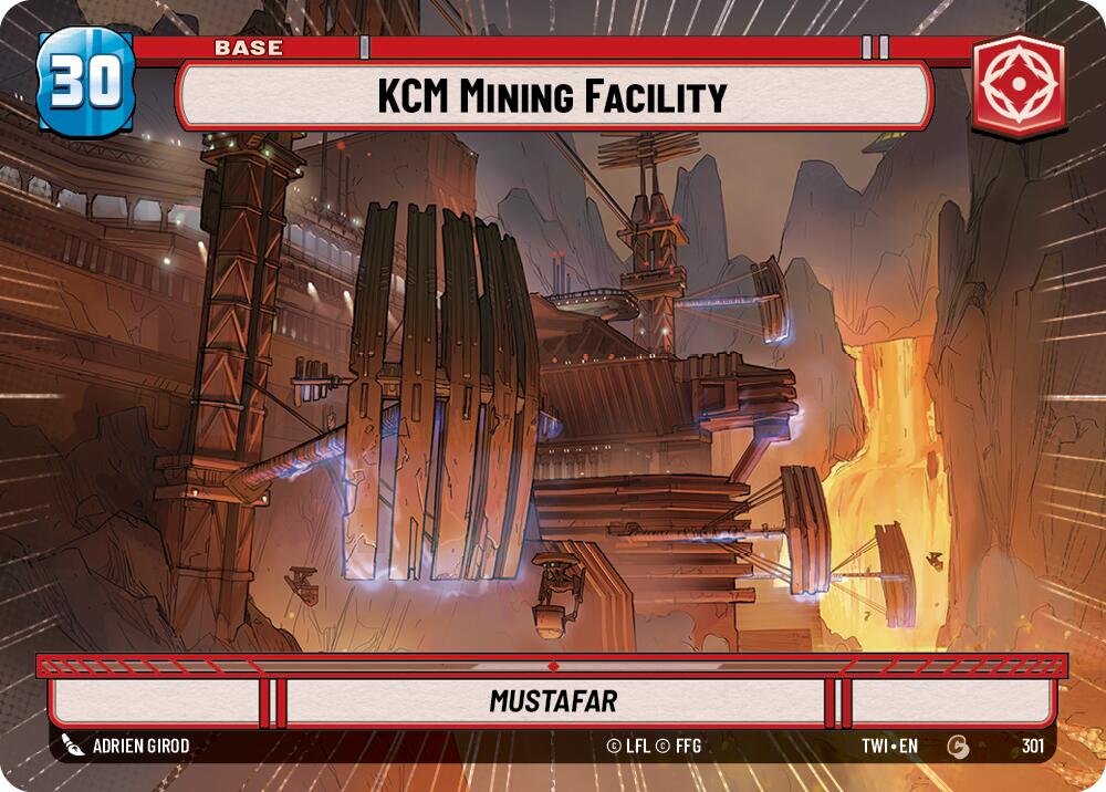 KCM Mining Facility // Battle Droid (301 // T03) (Hyperspace) (301 // T03) [Twilight of the Republic]
