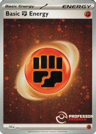 Fighting Energy (2023) (006) [Professor Program Promos] Holofoil - Promo