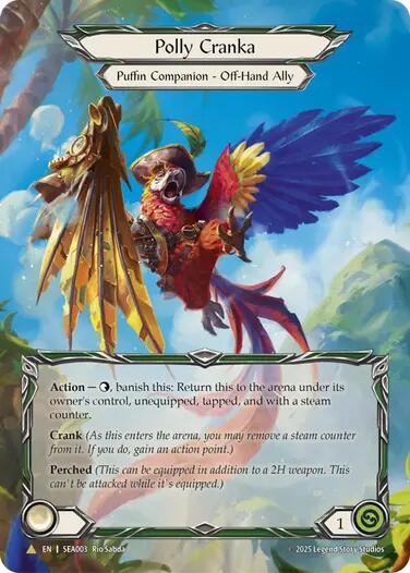 Polly Cranka (Treasure) [SEA003] (High Seas) Cold Foil