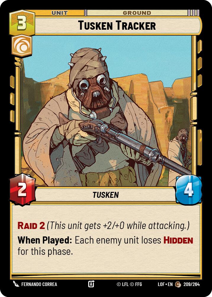 Tusken Tracker (209/264) (209/264) [Legends of the Force]
