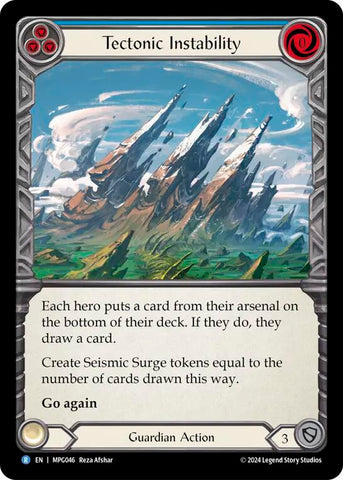Tectonic Instability [MPG046] (Mastery Pack Guardian)