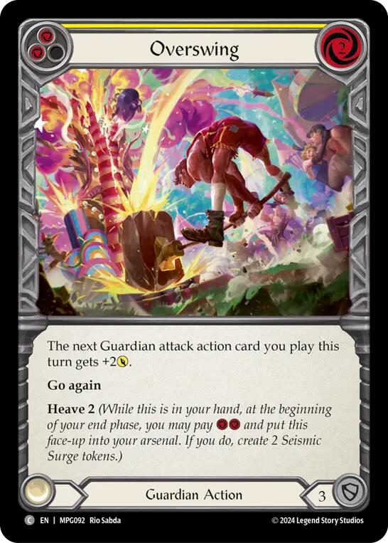 Overswing (Yellow) [MPG092] (Mastery Pack Guardian)