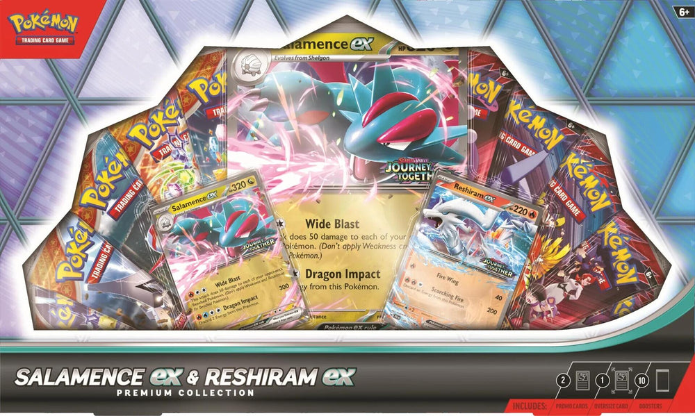 Salamence ex & Reshiram ex Premium Collection PRE-ORDER