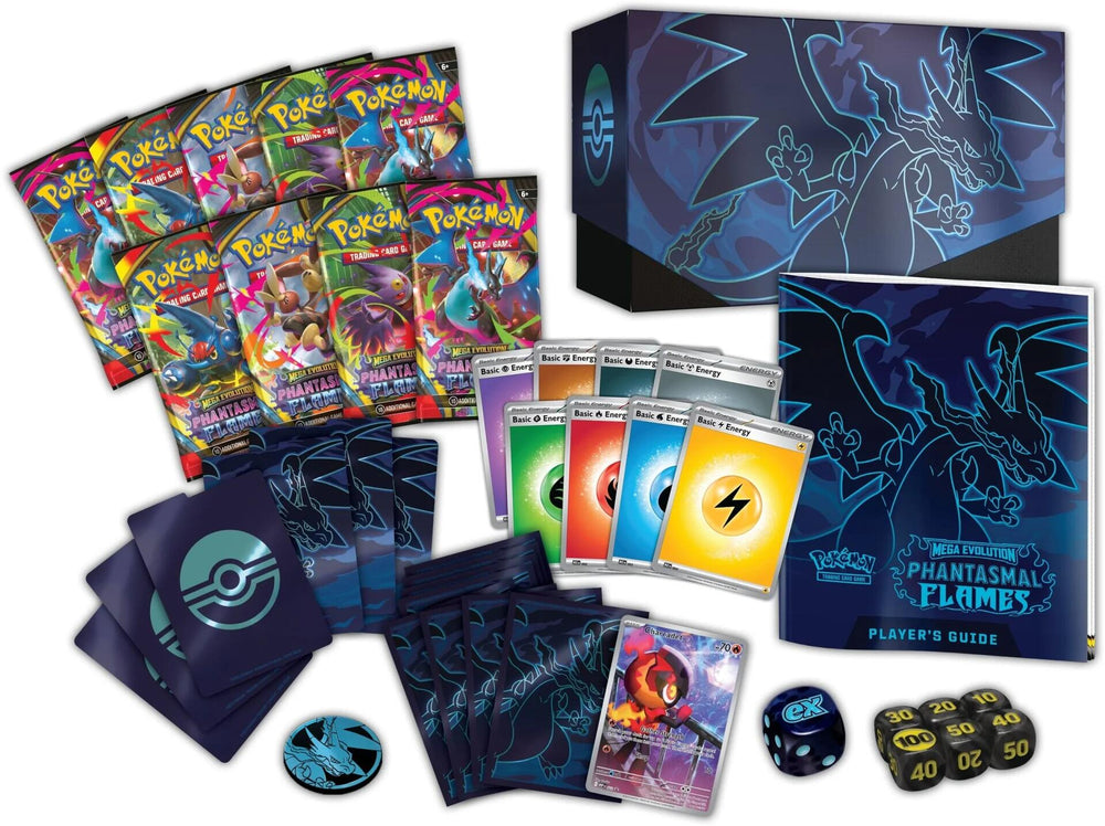 Mega Evolution: Phantasmal Flames - Elite Trainer Box - PRE-ORDER