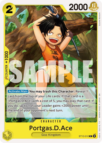 Portgas.D.Ace (ST13-010) (Reprint) [Premium Booster -The Best- Vol. 2]