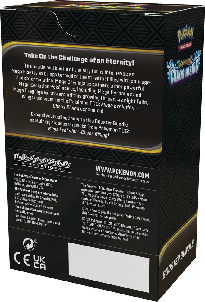 Mega Evolution: Chaos Rising Booster Bundle (PRE-ORDER)