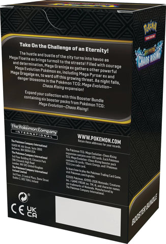 Mega Evolution: Chaos Rising Booster Bundle (PRE-ORDER)