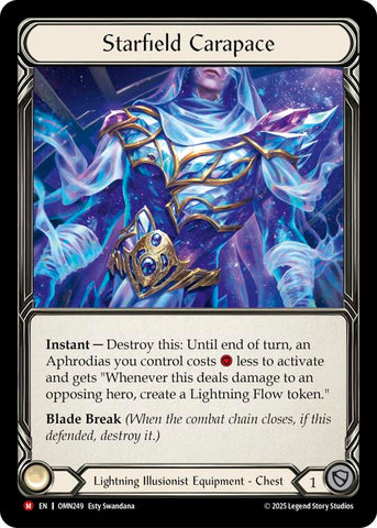 Starfield Carapace [OMN249] (Omens of the Third Age)  Cold Foil