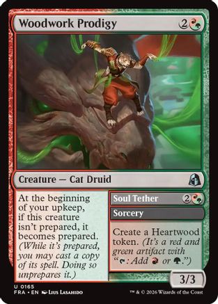 Woodwork Prodigy (FRA-165) [Reality Fracture] Foil