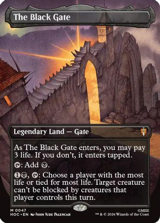 The Black Gate (Borderless) [The Hobbit: Eternal-Legal]