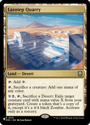 Lazotep Quarry (LIST-131) [The List Reprints]
