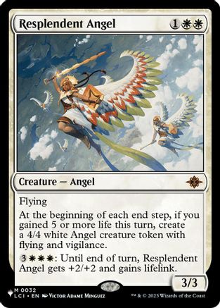 Resplendent Angel (LIST-032) [The List Reprints]