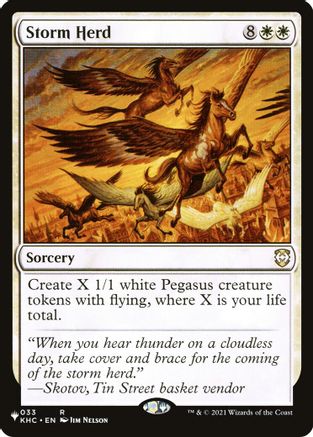 Storm Herd (KHC) (LIST-033) [The List Reprints]