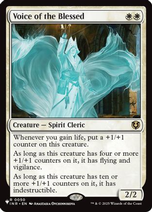 Voice of the Blessed (LIST-050) [The List Reprints]