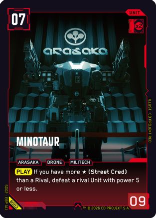 Minotaur (B003) - Embracing Power  Beta Starter Deck
