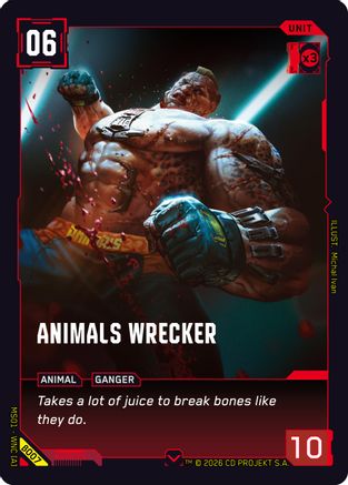 Animals Wrecker (B007) - Welcome to Night City  Beta