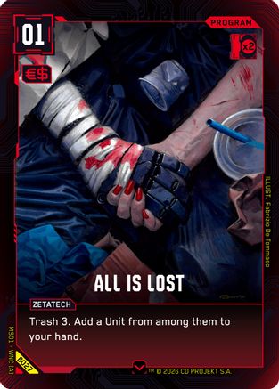 All is Lost (B027) - Welcome to Night City  Beta