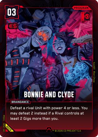 Bonnie and Clyde (B029) - Welcome to Night City  Beta