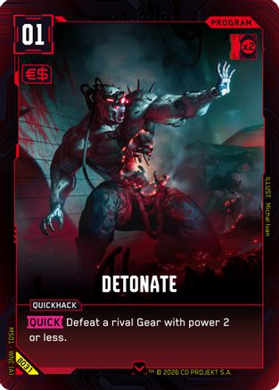 Detonate (B031) - Welcome to Night City  Beta