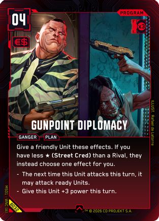 Gunpoint Diplomacy (B032) - Welcome to Night City  Beta