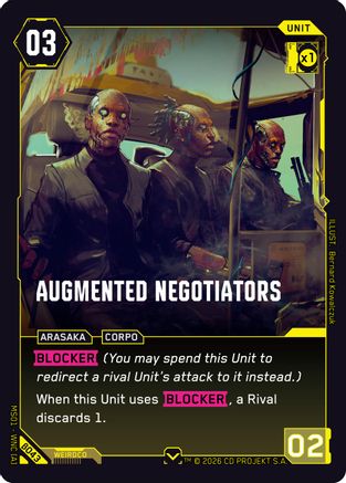 Augmented Negotiators (B043) - Welcome to Night City  Beta