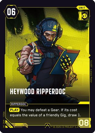Heywood Ripperdoc (B047) - Welcome to Night City  Beta