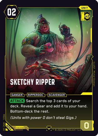 Sketchy Ripper (B054) - Welcome to Night City  Beta