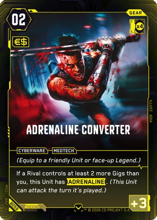 Adrenaline Converter (B059) - Welcome to Night City  Beta