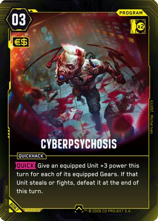 Cyberpsychosis (B067) - Welcome to Night City  Beta