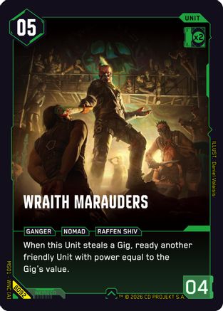 Wraith Marauders (B092) - Welcome to Night City  Beta