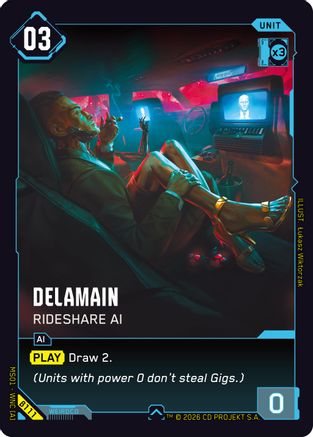 Delamain - Rideshare AI (B111) - Welcome to Night City  Beta