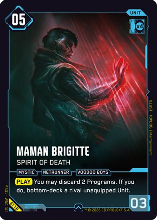 Maman Brigitte - Spirit of Death (B118) - Welcome to Night City  Beta