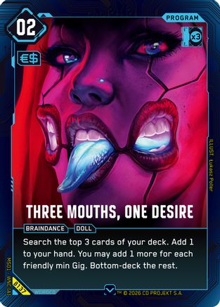 Three Mouths, One Desire (B137) - Welcome to Night City  Beta