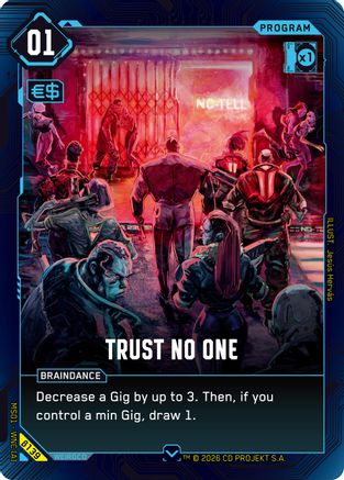 Trust No One (B139) - Welcome to Night City  Beta