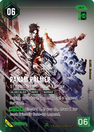 Panam Palmer - Strength Through Family (ISecret) (B170) - Welcome to Night City  Beta Foil