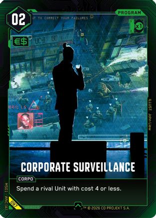 Corporate Surveillance (097) - Welcome to Night City  Retail